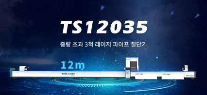 두려움 없는 롱 튜브 | 12m 초장 3척 중장비 레이저 튜브 절단기 TS12035가 온다!
